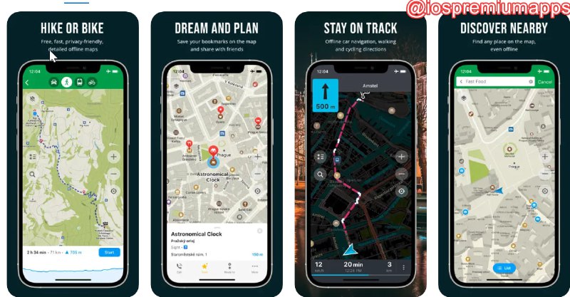 📌 #优质应用☺️ 软件名称：Organic Maps 离线 徒步&自行车☺️支持平台：#iOS💸 软件价格：免费⚙️ 软件功能：离线地图导航📝 软件简介：一款提供详细离线地图的应用程序，它包含其他地图上未标记的地方