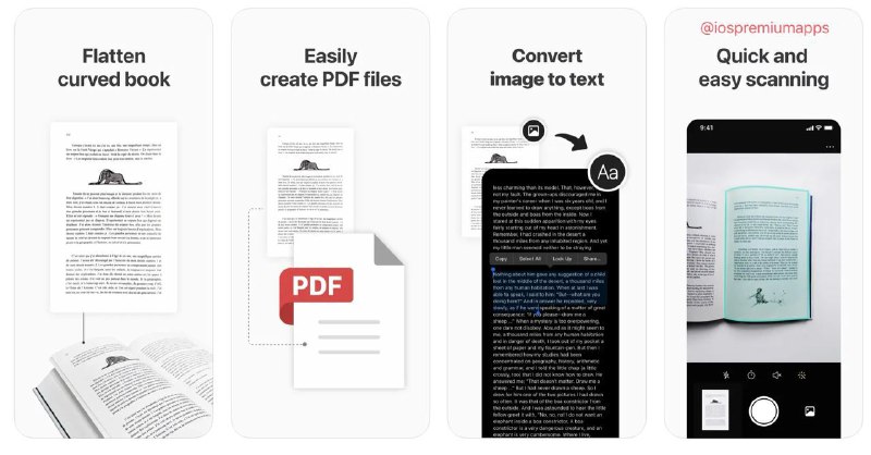 📌 #优质应用 ☺️ 软件名称：vFlat Scan - PDF Scanner☺️ 支持平台：#iOS💸 软件价格：免费⚙️ 软件功能：文档扫描📝 软件简介：一款功能强大的扫描应用程序