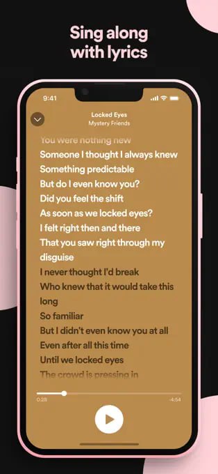 📌 #优质应用☺️ 软件名称：Spotify☺️ 支持平台：iOS📊 应用大小：158.6M⚙️ 软件功能：音乐📝 软件简介：一款听歌应用，可以免费播放数百万首歌曲、专辑和原创播客