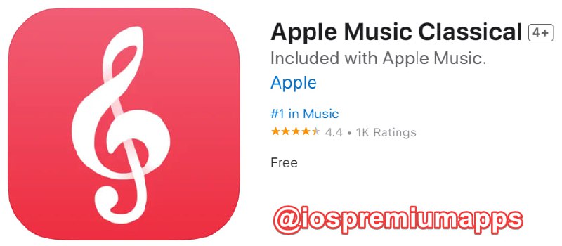📌 #优质应用☺️ 软件名称：Apple Music Classical ☺️ 支持平台：iOS📊 软件大小：16.6M💸 软件价格：免费💸 内购价格：与apple music绑定⚙️ 软件功能：古典音乐📝 软件简介：苹果家的古典音乐，美区已上架，国区还未上架