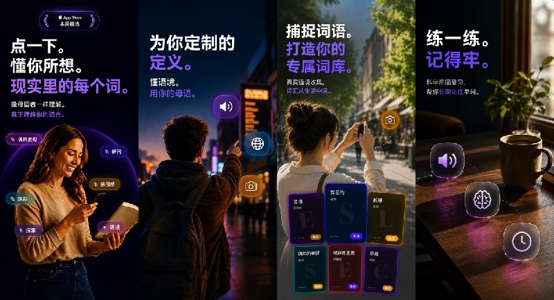 🧭 #应用限免📂 软件名称：Piksi 相机词典 拍照查词 扫描单词查释义🍏 支持平台：iOS 18.0+📊 软件价格：￥68.00 -> ¥0.00🪟 软件简介：相机对准文字即可即时获取语境释义、发音、词源和翻译