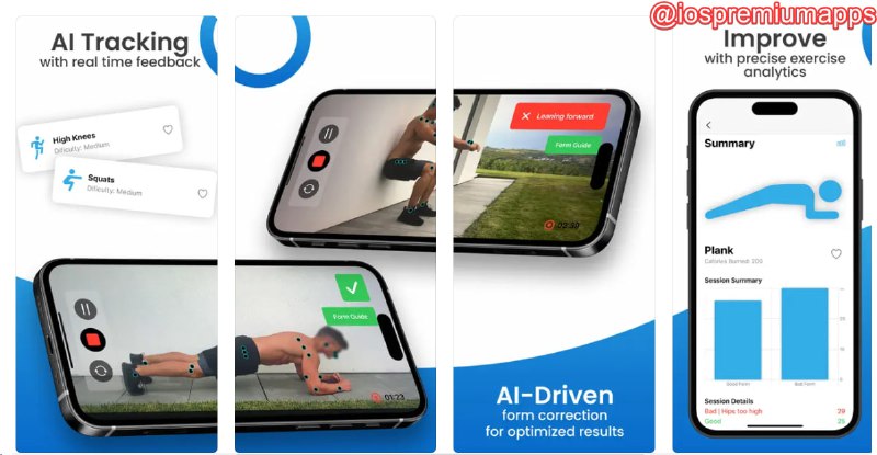📌 #应用限免☺️ 软件名称：Personal Trainer AI☺️ 支持平台：#iOS💸 软件价格：内购限免⚙️ 软件功能：健身计划📝 软件简介：一款通过AI技术提供个性化健身训练的应用