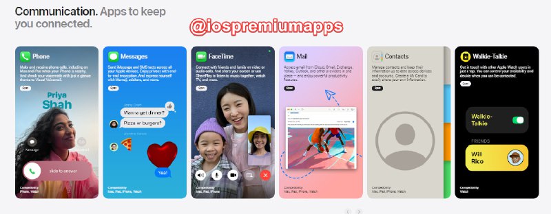 🆔  网站名称：Apps by Apple⭐️  网站功能：苹果系应用程序📁  网站简介：苹果家的网站，可以查看苹果所有的应用程序