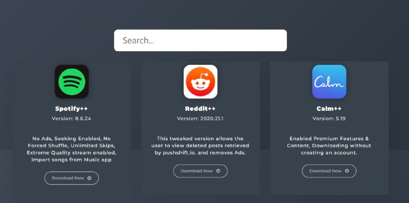 【网站名称】iPASpot【网站功能】ipa破解文件下载【网站简介】一个ipa软件破解资源下载库网站，专门免费提供 iPhone、iPad 和 iPod Touch 安装 iOS iPA 文件、破解应用程序和越狱资源的网站