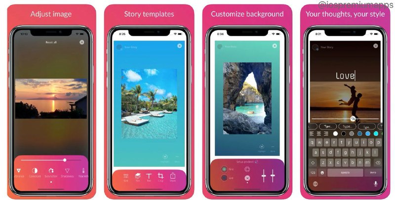 📌 #应用限免☺️ 软件名称：Cut for Stories☺️ 支持平台：#iOS💸 软件价格：¥15.00 -> ¥0.00⚙️ 软件功能：图像美化📝 软件简介：一款提供图片故事模板的软件，内置一些氛围滤镜可用，同时您还可以使用编辑工具调整图像，改变背景，添加字幕等等🔗 软件下载：点击下载📢 频道   ✈️ 群聊   📬 投稿   💵 合作