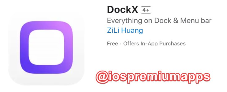 📌 #应用限免☺️ 软件名称：DockX☺️ 支持平台：#macOS📊 软件大小：2.7M💸 软件价格：免费💸 内购价格：Pro版限免⚙️ 软件功能：在程序坞和菜单栏显示任何内容📝 软件简介：一款神奇的 macOS “效率工具”，可以在 Dock 程序坞和菜单栏上显示任何内容，方便高效，无需打开