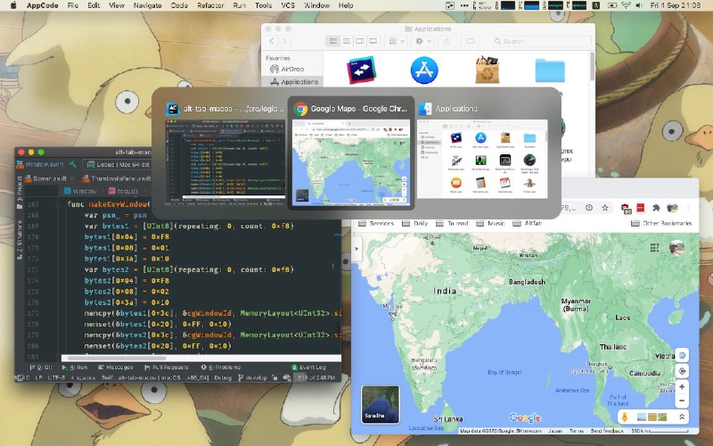 🆔  软件名称：AltTab⭐️  软件功能：窗口切换➡️  支持平台：#macOS📁  软件简介：一款类似Windows的 
