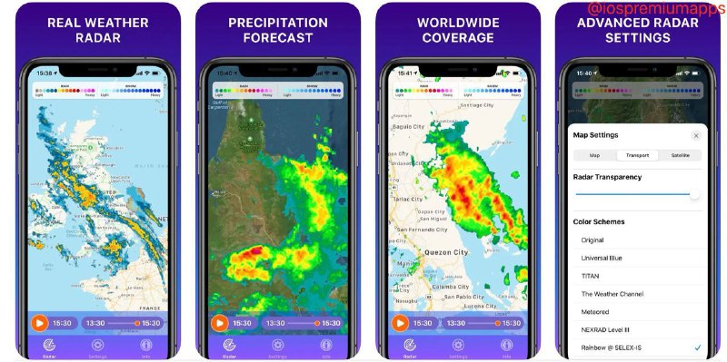 📌 #应用限免☺️ 软件名称：雨雷達-實時天氣圖☺️ 支持平台：#iOS💸 软件价格：¥68.00 -> ¥0.00⚙️ 软件功能：天气状况显示📝 软件简介：一款提供实时天气雷达图和当前天气状况的应用