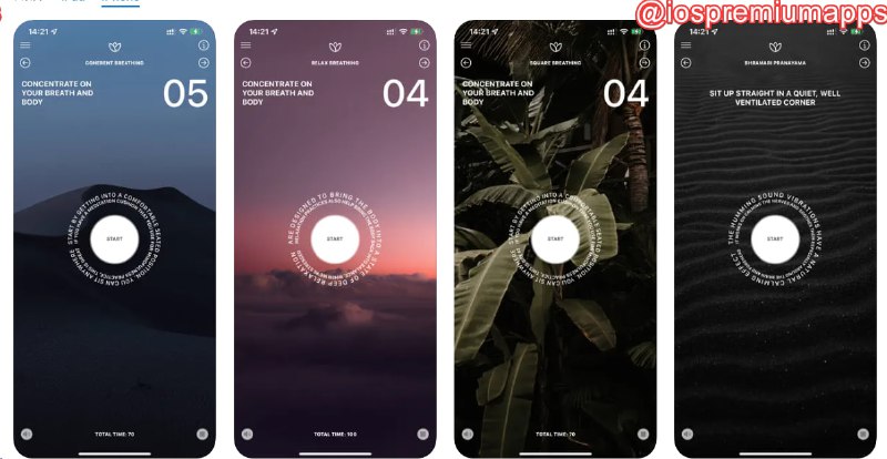 📌 #应用限免 ☺️ 软件名称：BreatheIn☺️ 支持平台：#iOS💸 软件价格：¥15.00 -> ¥0.00⚙️ 软件功能：正念练习📝 软件简介：一款指引您调整心情、生活节奏的工具，您可以通过多种提供的呼吸训练方法控制压力，缓解焦虑，帮助提高心率变异性（HRV）以获得最佳健康，并可将正念数据通过Health Kit同步到健康APP中
