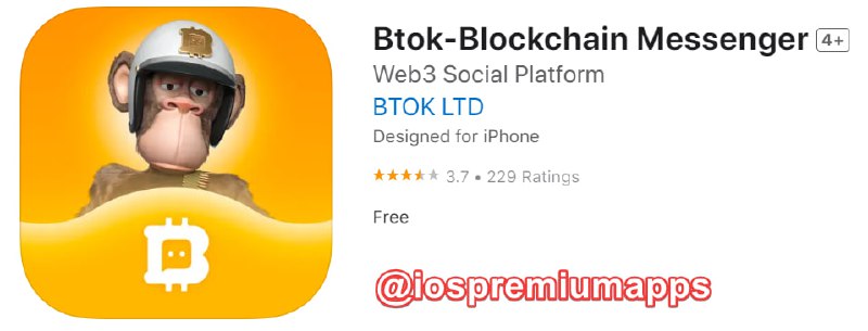 📌 #优质应用☺️ 软件名称：Btok☺️ 支持平台：#iOS📊 软件大小：264.6M💸 软件价格：免费💸 内购价格：免费⚙️ 软件功能：TG第三方📝 软件简介：一款交易所搞的TG第三方应用，内置代理