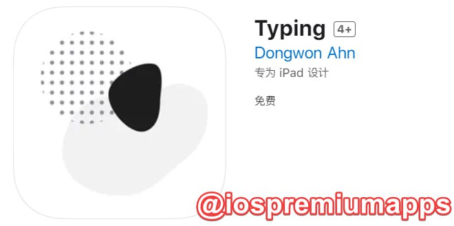 📌 #应用限免☺️ 软件名称：Typing☺️ 支持平台：iOS📊 软件大小：85.5M💸 软件价格：￥18→0💸 内购价格：免费⚙️ 软件功能：名言📝 软件简介：Typing提供了各种名言、英语表达、正确的拼写和圣经等内容