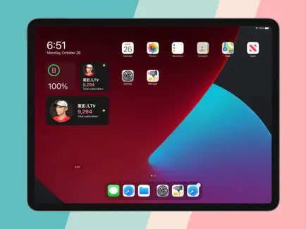 📌 #优质应用☺️ 软件名称：BWidget☺️ 支持平台：iOS📊 软件大小：4.1M💸 软件价格：免费💸 内购价格：免费⚙️ 软件功能：关注订阅📝 软件简介：一款轻量小组件可供B站UP主在设备上展示实时粉丝数