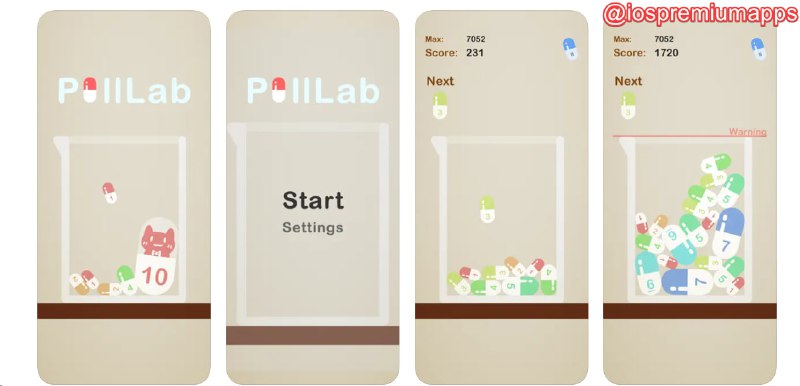 📌 #优质应用☺️ 软件名称：合成喵喵丸☺️ 支持平台：#iOS💸 软件价格：免费⚙️ 软件功能：治愈系合成小游戏📝 软件简介：一个非常治愈的合成类单机游戏，玩法简单，轻松有趣，支持相同的小胶囊合成更大的胶囊，拥有悦耳的背景音乐和合成触碰音效，还有好看的合成动画