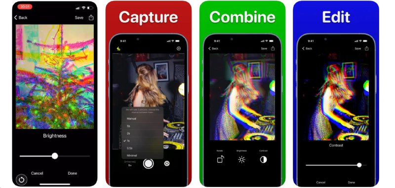 📌 #应用限免☺️ 软件名称：Trichromatic☺️ 支持平台：#iOS 15.0+💸 软件价格：内购限免⚙️ 软件功能：图像处理📝 软件简介：一款图像处理应用，它可以将拍摄的三张单色照片（红色、绿色和蓝色）合并成一张图像