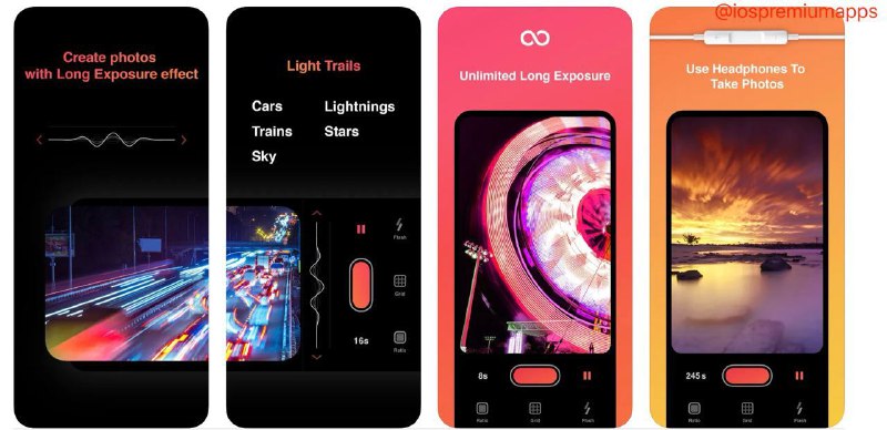 📌 #应用限免☺️ 软件名称：长时间曝光☺️ 支持平台：#iOS💸 软件价格：¥6.00 -> ¥0.00⚙️ 软件功能：曝光增强📝 软件简介：一款摄影应用，提供了多种曝光模式和设置选项，使您能够控制曝光时间、ISO、光圈等参数，以获得理想的曝光效果