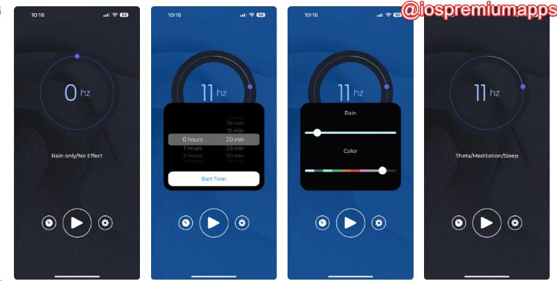 📌 #应用限免 ☺️ 软件名称：Frequency Generator App☺️ 支持平台：#iOS💸 软件价格：内购限免⚙️ 软件功能：助眠专注📝 软件简介：一款旨在帮助用户实现最佳的睡眠和专注状态的应用，提供了睡眠模式和专注模式，双声道和等时节拍等，以及个性化定制选项，方便您在合适的环境声中工作或睡眠