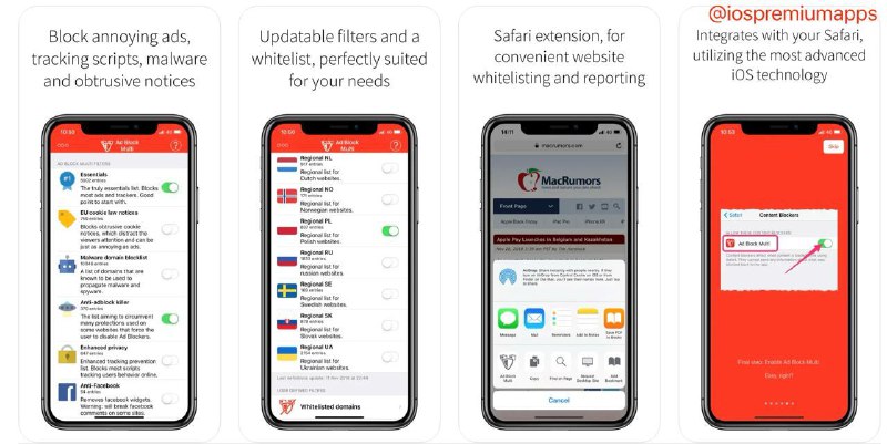 📌 #应用限免☺️ 软件名称：Block Ads Multi☺️ 支持平台：#iOS💸 软件价格：¥8.00 -> ¥0.00⚙️ 软件功能：广告拦截📝 软件简介：一款供Safari使用的广告拦截器应用