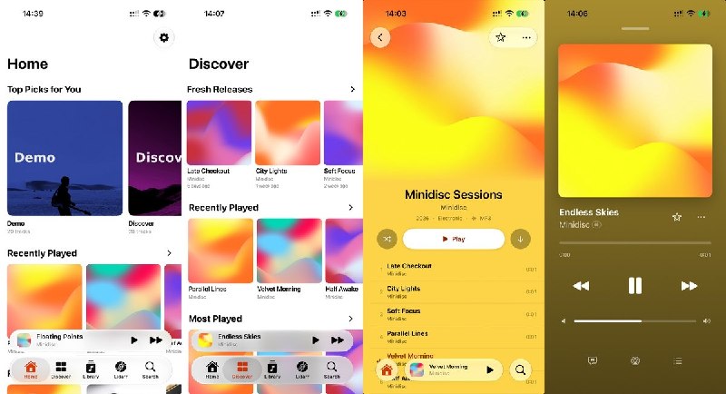 🧭 #应用限免📂 软件名称：Minidisc - Navidrome & Lidarr🍏 支持平台：#iOS 26.1+📊 软件价格：免费🪟 软件简介：面向自建音乐库的开源播放器，可连接 Navidrome、Subsonic 或 OpenSubsonic 服务器，支持离线下载、无缝播放、AirPlay，并可接入 Lidarr 管理音乐收藏