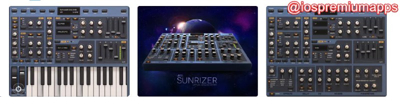 📌 #优质应用☺️ 软件名称：Sunrizer synth☺️ 支持平台：#iOS💸 软件价格：¥48.00 -> ¥0.00⚙️ 软件功能：音频合成📝 软件简介：一款音频模拟合成器应用，提供了丰富的合成器功能，包括滤波器、振荡器、调制、效果、琶音器等