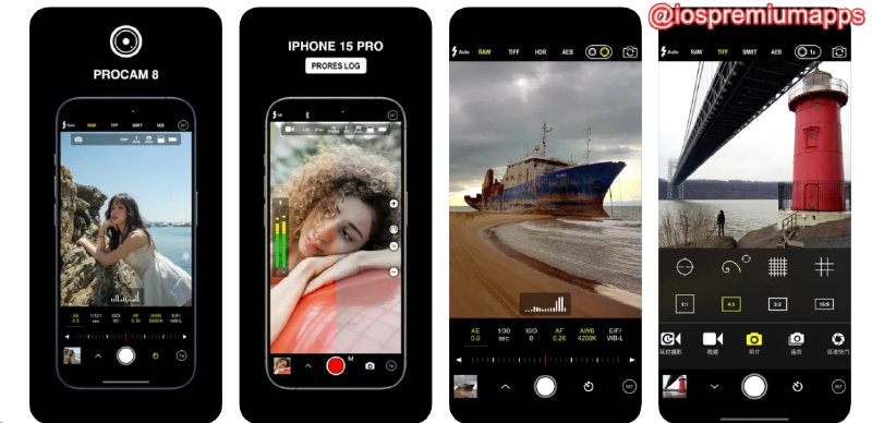 📌 #优惠活动 ☺️ 软件名称：ProCam 8☺️ 支持平台：#iOS💸 软件价格：¥88.00 -> ¥68.00⚙️ 软件功能：专业摄影📝 软件简介：一款功能强大的相机应用，提供了丰富的手动控制选项和RAW拍摄功能